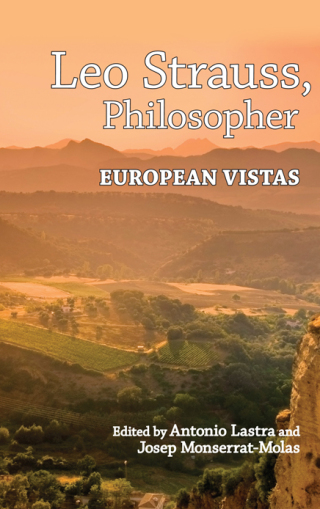 Cover image: Leo Strauss, Philosopher 1st edition 9781438461335
