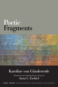 Cover image: Poetic Fragments 9781438461977