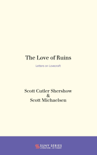 Cover image: The Love of Ruins 9781438465104