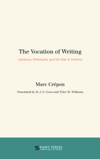 Cover image: The Vocation of Writing 9781438469614