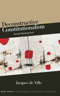 Imagen de portada: Deconstructive Constitutionalism 9781438491721