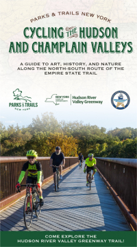 Cover image: Cycling the Hudson and Champlain Valleys 9780974827759