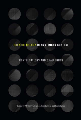 Cover image: Phenomenology in an African Context 9781438494876
