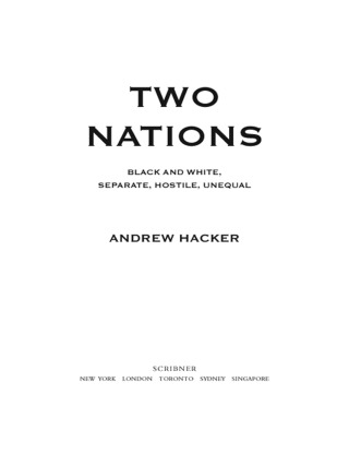 Cover image: Two Nations 9780743238243