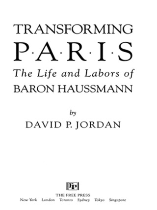 Cover image: Transforming Paris 9780029165317