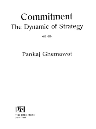 Cover image: Commitment 9780029115756