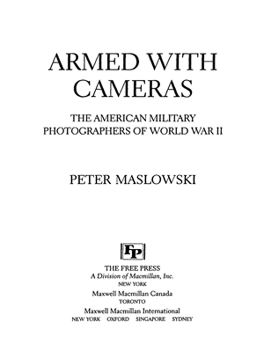 Armed With Cameras