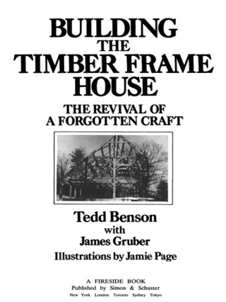 Cover image: Building the Timber Frame House 9780684172866