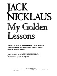 Cover image: My Golden Lessons 9780743241076