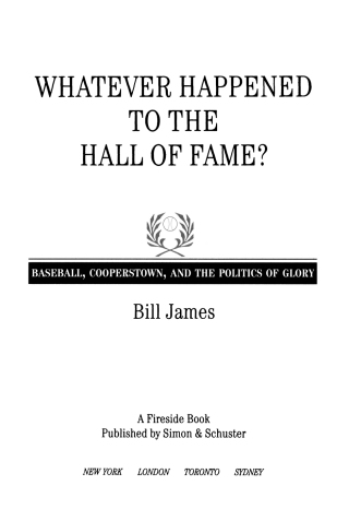 Cover image: Whatever Happened to the Hall of Fame 9780684800882