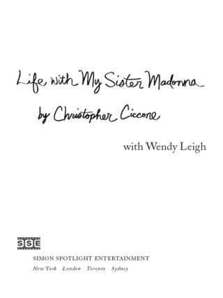 Cover image: Life with My Sister Madonna 9781416587637
