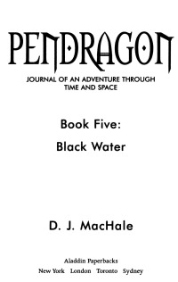 Cover image: Black Water 9780689869112