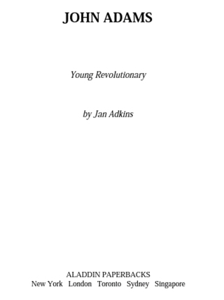 Cover image: John Adams 9780689851353