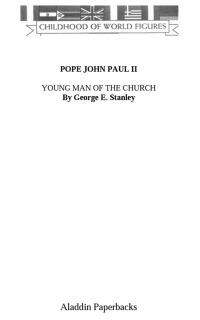 Cover image: Pope John Paul II 9781416912828