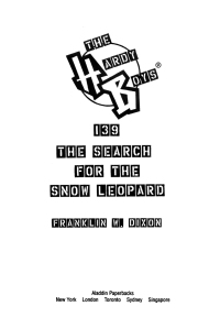 Cover image: The Search for the Snow Leopard 9780671505257