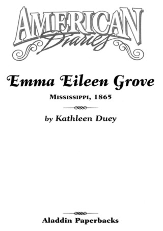 Cover image: Emma Eileen Grove 9780689803857