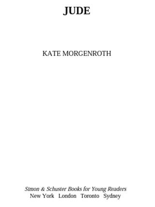 Cover image: Jude 9781416912675