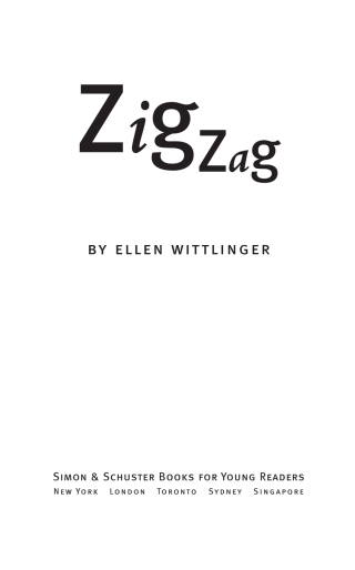 Cover image: Zigzag 9780689849985