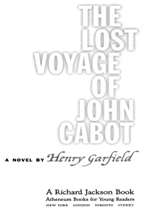 Cover image: The Lost Voyage of John Cabot 9781416954606