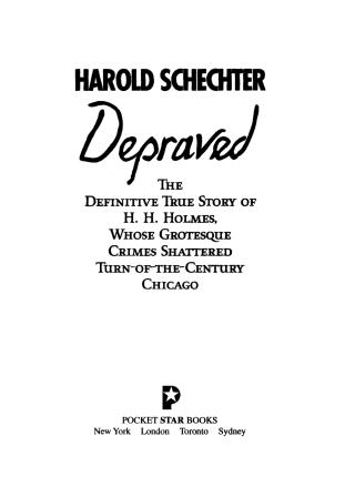 Cover image: Depraved 9781439124055