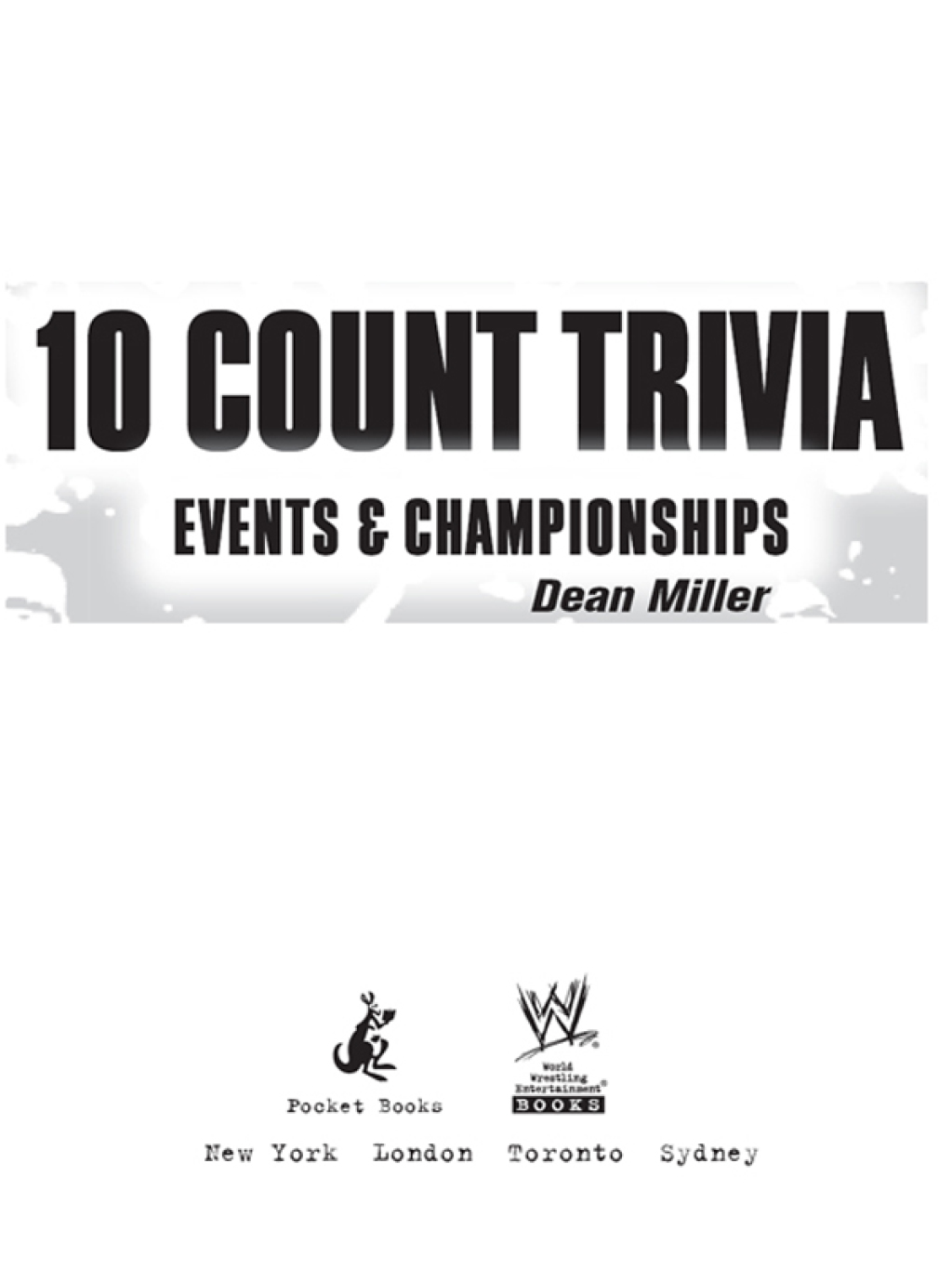 10 Count Trivia Events and Championship