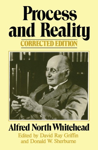 Cover image: Process and Reality 9780029345702