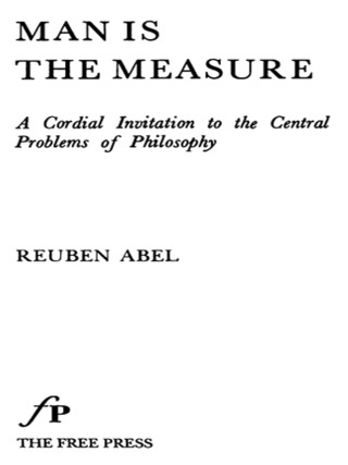 Cover image: Man is the Measure 9780684836362