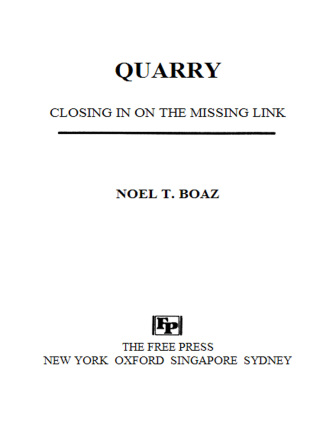 Cover image: Quarry Closing In On the Missing Link 9780684863788