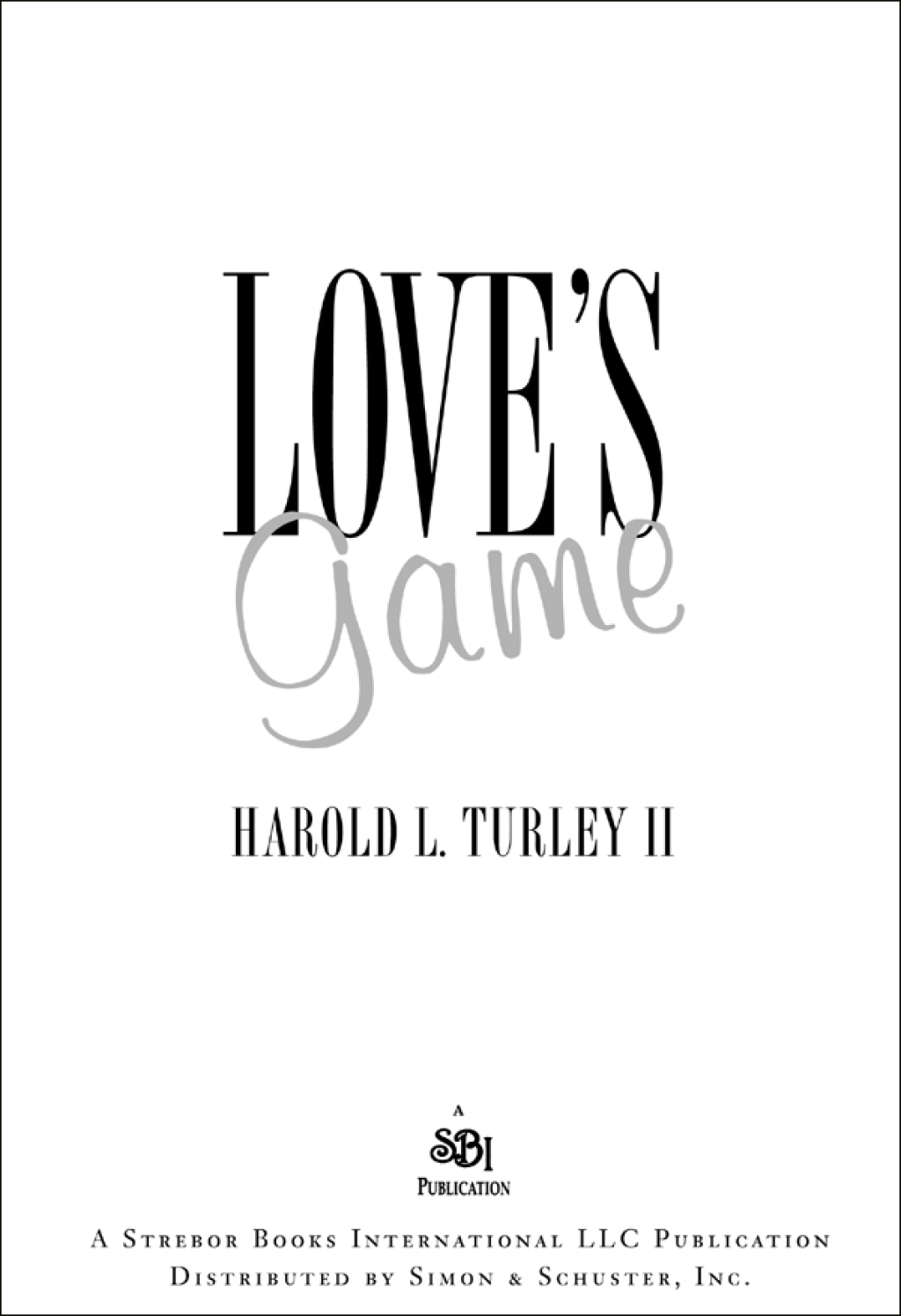 Love’s Game