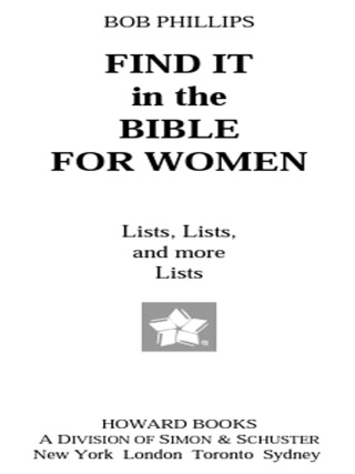 Cover image: Find It in the Bible for Women 9781582296401