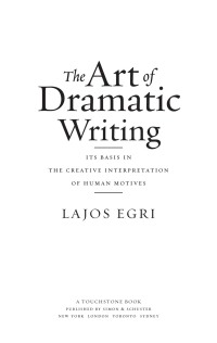 Cover image: The Art of Dramatic Writing 9780671213329