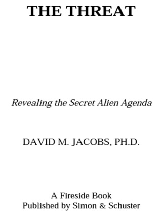 Cover image: The Threat 9780684848136