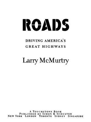Cover image: Roads 9780684868851