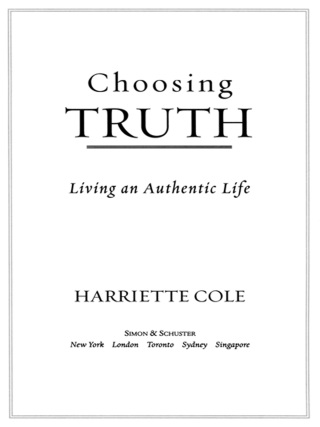 Cover image: Choosing Truth 9780684873121