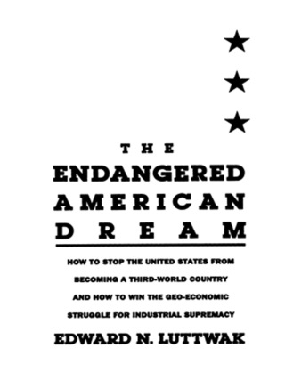 Cover image: Endangered American Dream 9780671896676
