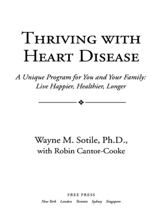 Cover image: Thriving With Heart Disease 9780743243650