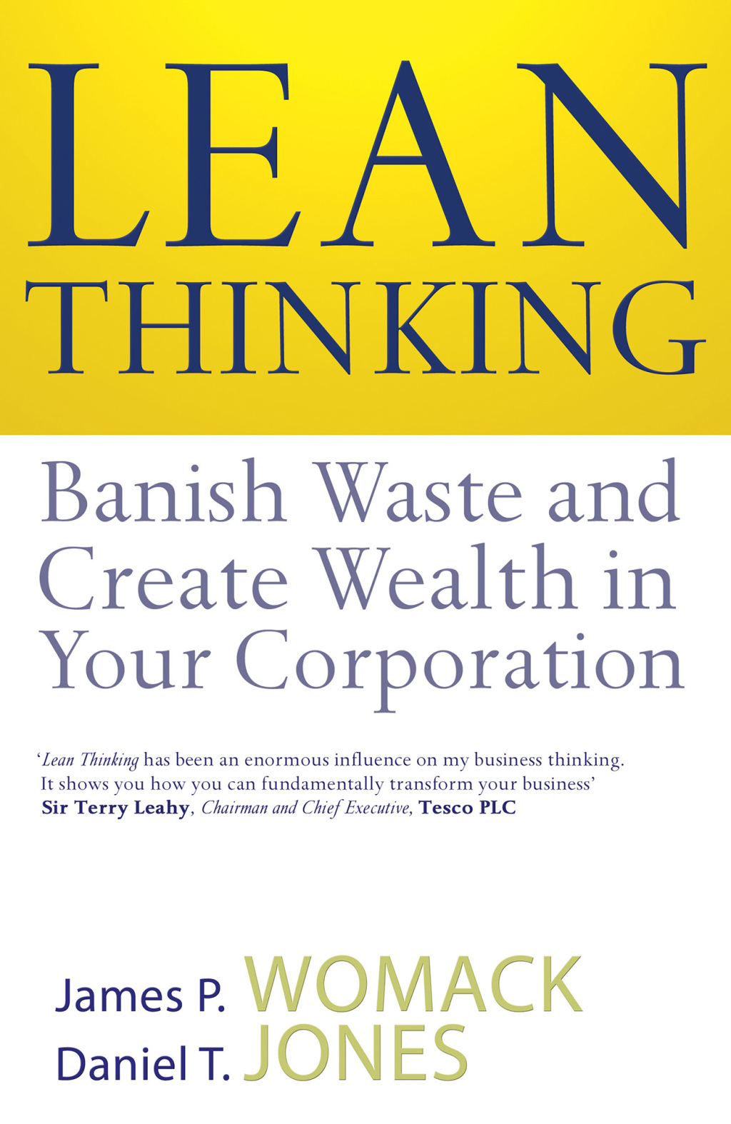 Lean Thinking (eBook)