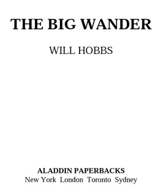 Cover image: The Big Wander 9780689870705