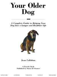Cover image: Your Older Dog 9780743203098
