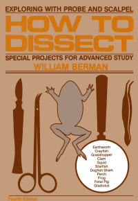 Cover image: How to Dissect 9780671763428