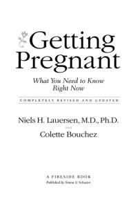Cover image: Getting Pregnant 9780684864044