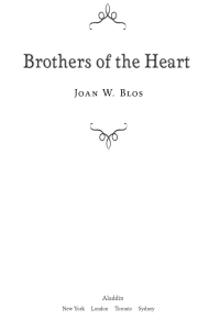 Cover image: Brothers of the Heart 9781416975618