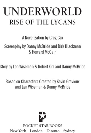 Cover image: Underworld: Rise of the Lycans 9781439112847