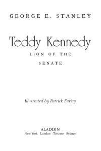 Cover image: Teddy Kennedy 9781416990413