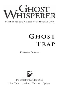 Cover image: Ghost Whisperer: Ghost Trap 9781451623321