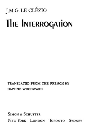 Cover image: The Interrogation 9781439149416
