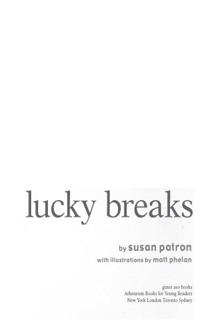 Cover image: Lucky Breaks 9781416997726