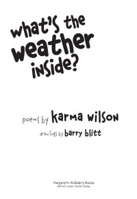 Cover image: What's the Weather Inside? 9781416900924