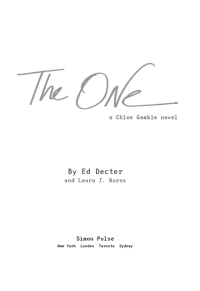 Cover image: The One 9781416954354