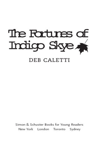 Cover image: The Fortunes of Indigo Skye 9781416910084
